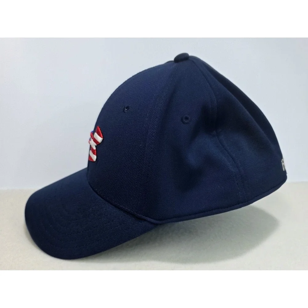 Under Armour Freedom Hat‎ Blitzing M/L Blue Classic Fit Cap USA LIMITED USE